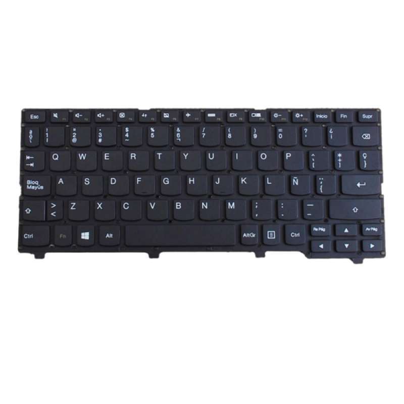 Jual Oem For Lenovo Ideapad 100s 11iby Sp Spanish Layout Keyboard No Frame New Online November 2020 Blibli