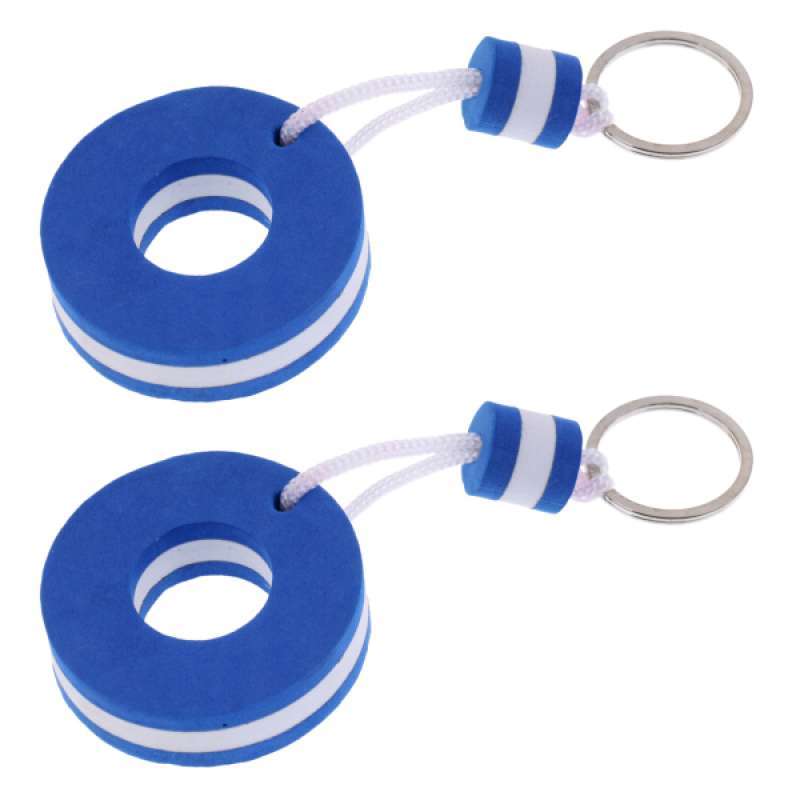 3Pieces Floating Boating Keychain Yachting Sailing Fishing Key Chain Ring Floats 