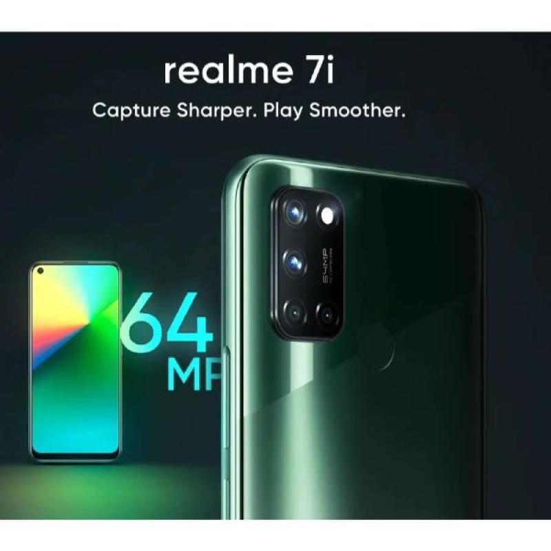 Jual Realme 7i 8 128 Gb Garansi Resmi Realme Indonesia Hitam Murah Mei 2021 Blibli