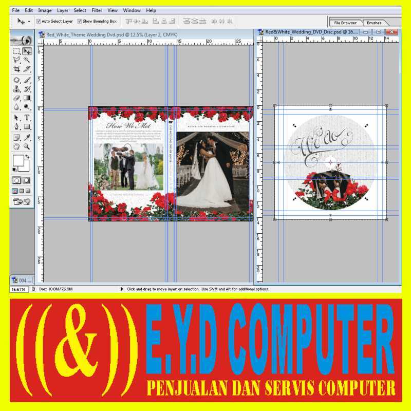 Jual DVD COVER WEDDING PERNIKAHAN DISK LABEL EDITING ...