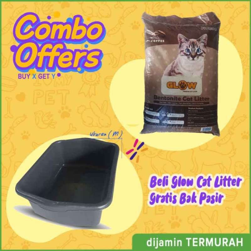 Jual Pasir Kucing Gumpal Wangi Glow Cat Litter 10l Coffee Free Bak Pasir Online Desember 2020 Blibli