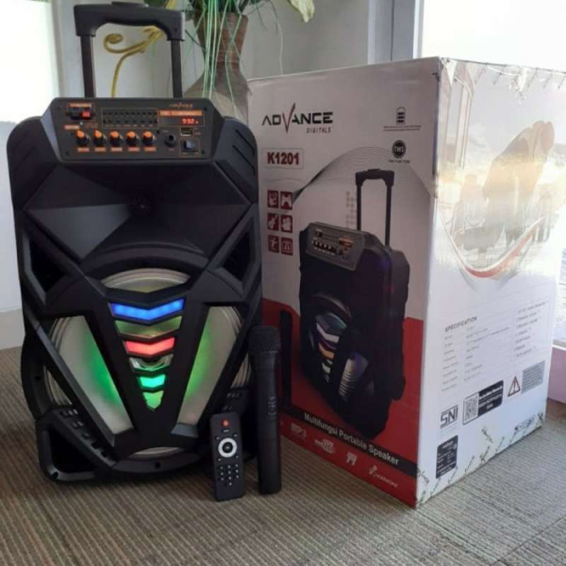 Speaker portable advance top 12 inch