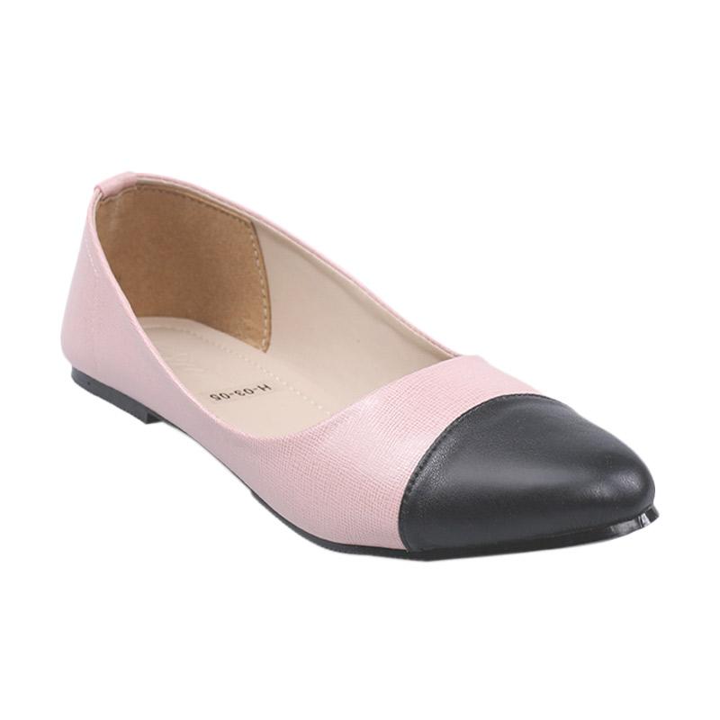 GIA Chic Flats Shoes Sepatu Wanita - Pink