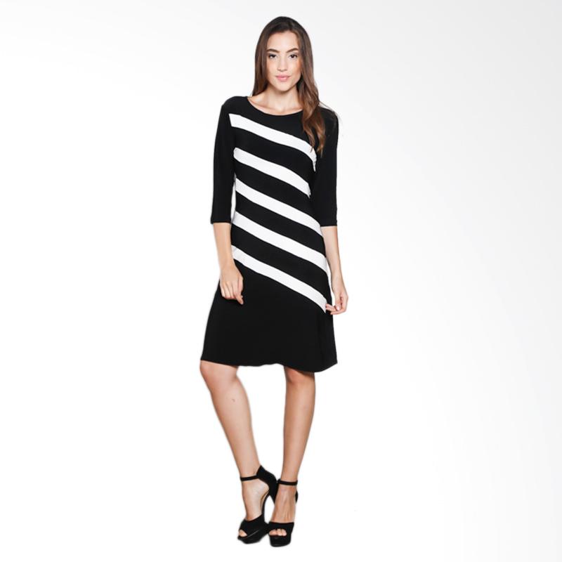 Nulu NL 2044 Roulina Dress - Black White