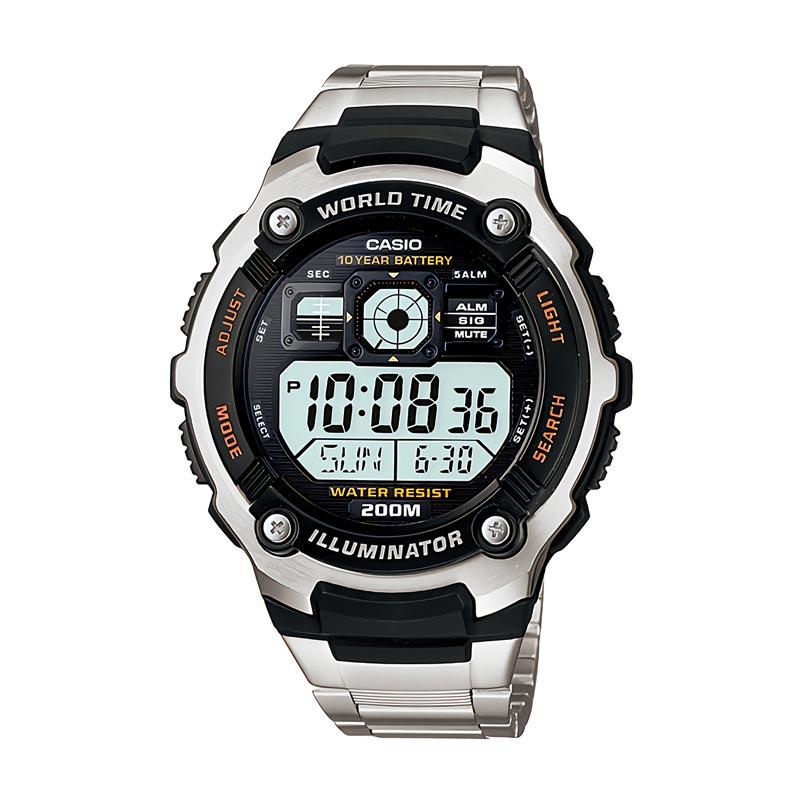 Casio AE-2000WD-1AVDF Jam Tangan Pria - Silver