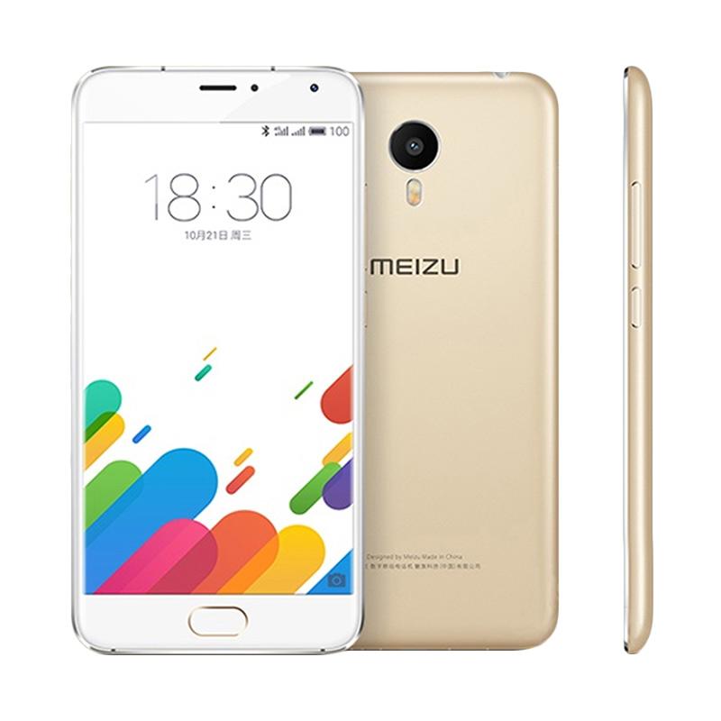 Meizu M3 Note Smartphone - Gold [32GB/ 3GB]