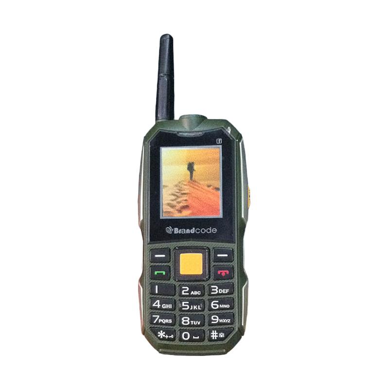 BrandCode B5 Handphone - Hijau [1.8 Inch/5000 mAh]