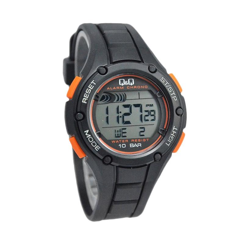 Q&Q Waterproof D47H157M129J003YHTMLO Digital Jam Tangan Pria - Hitam