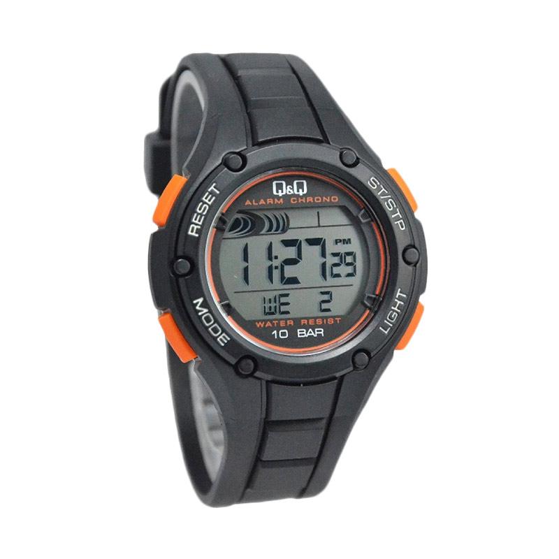 Q&Q Waterproof D47H157M129J003YHTMLO Digital Jam Tangan Pria - Hitam