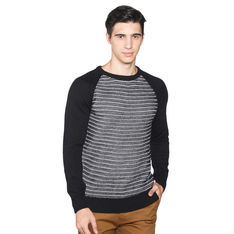 COLDWEAR 16019 Men Wool Sweater - Black