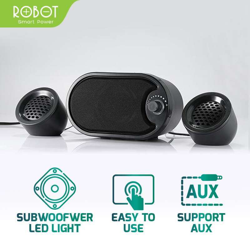 Jual Speaker Komputer Robot Rs170 Usb Portable Mini Super Bass Original Garansi Resmi 1 Tahun Online Februari 2021 Blibli