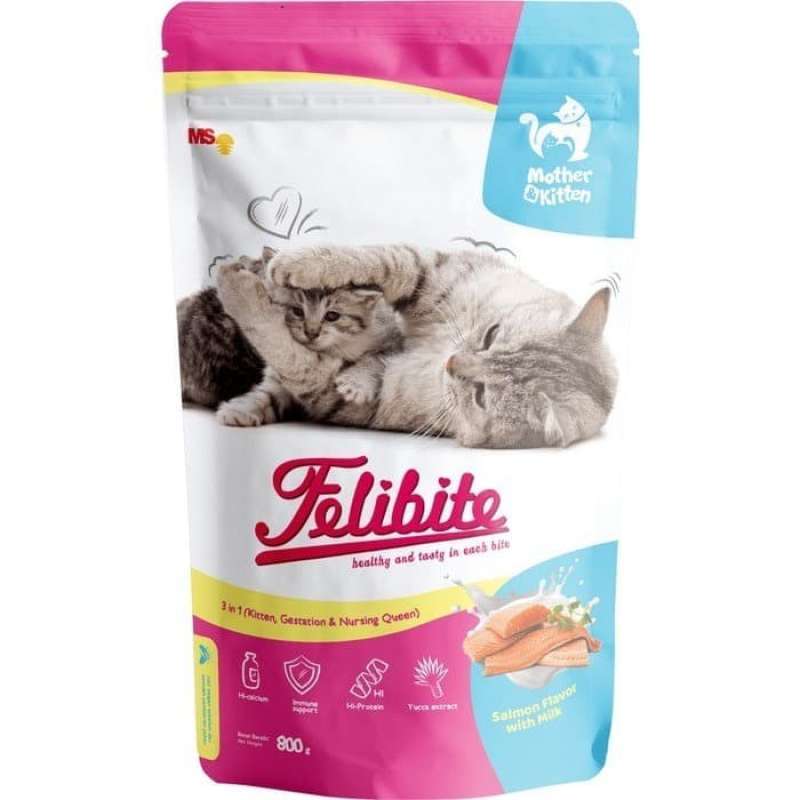 Makanan kucing best sale mother and baby