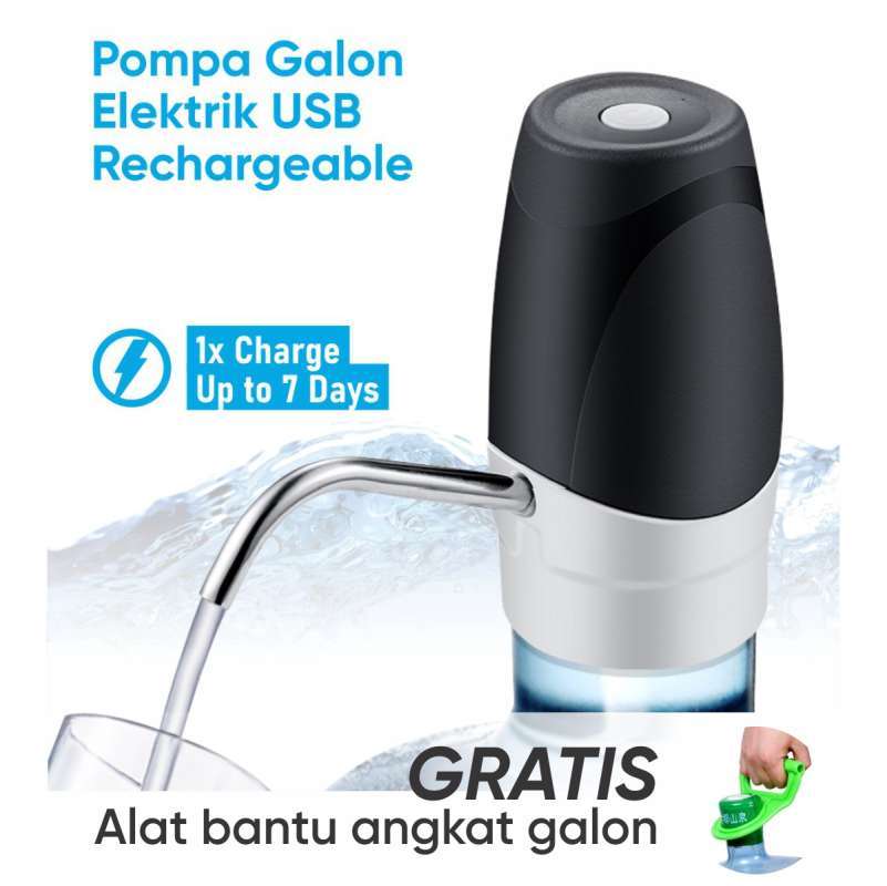 Jual Garmentmarts Pompa Air Galon Elektrik Free Alat Bantu Angkat Galon Online April 2021 Blibli