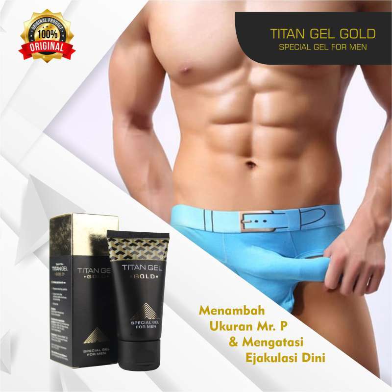 Jual Pembesar Alat Vital Pria Dewasa Mr P Besar Panjang Titan Gel Gold Free Geha 1 Pcs Terbaru Juli 2021 Blibli