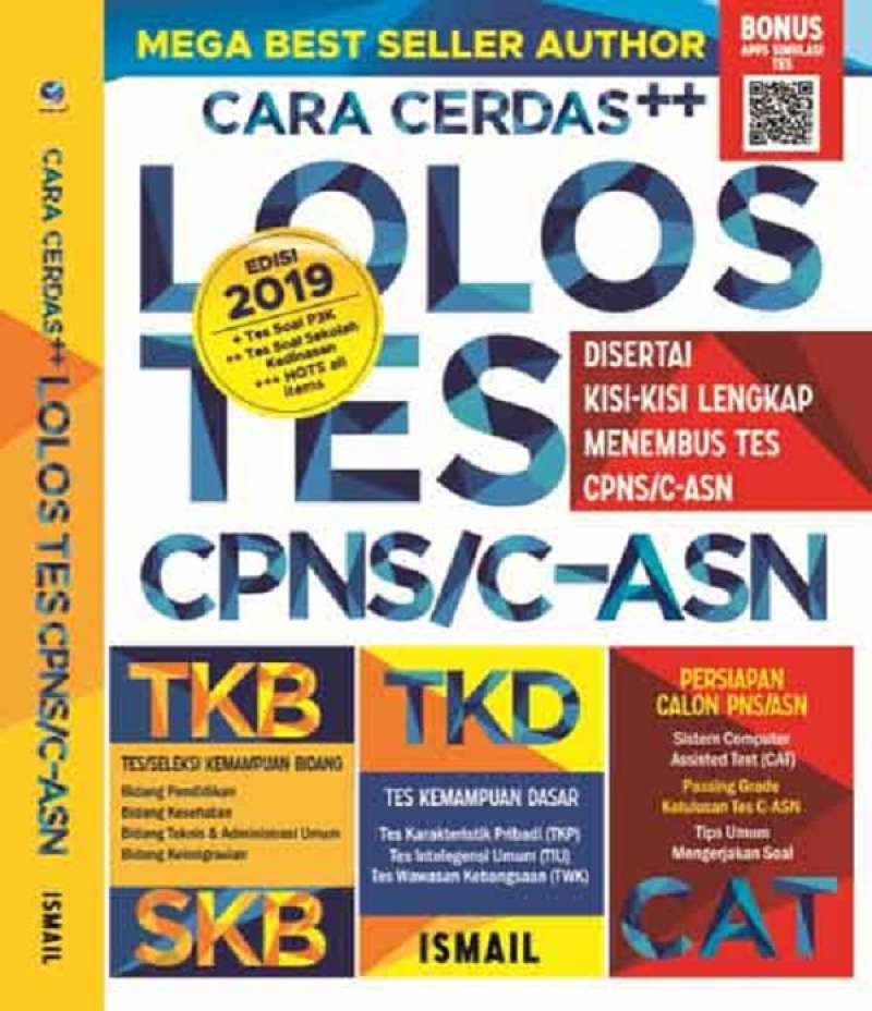 Jual Cara Cerdas Lolos Tes Cpnssertai Kisi Kisi Lengkap Menembus Tes Cpns C Asn Terbaru Juli 2021 Blibli