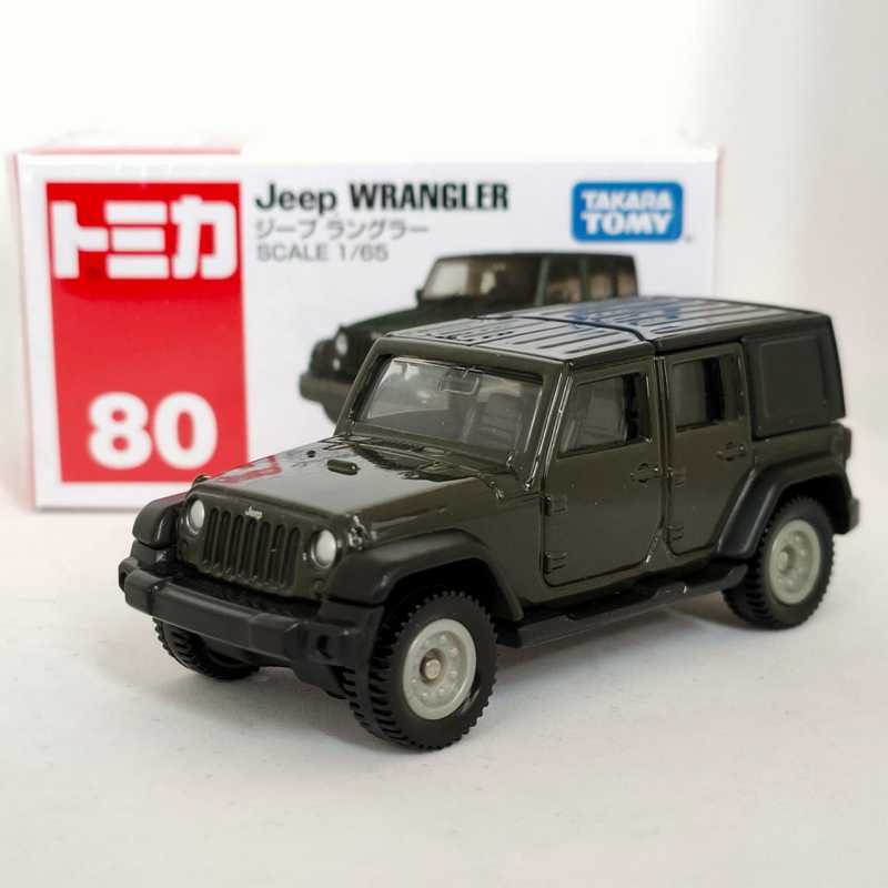 Promo Tomica Jeep Wrangler Skala 1 65 Type Long no. 80 Hitam