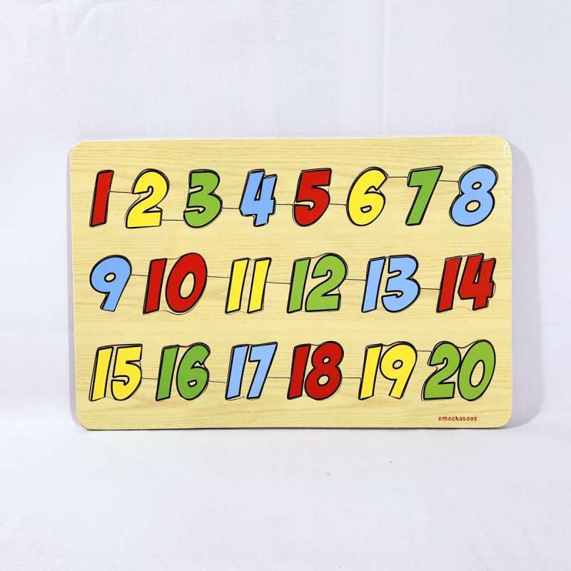 Omocha Puzzle Sticker Angka 1 20 Mainan Edukatif Anak Terbaru Agustus 2021 Harga Murah Kualitas Terjamin Blibli