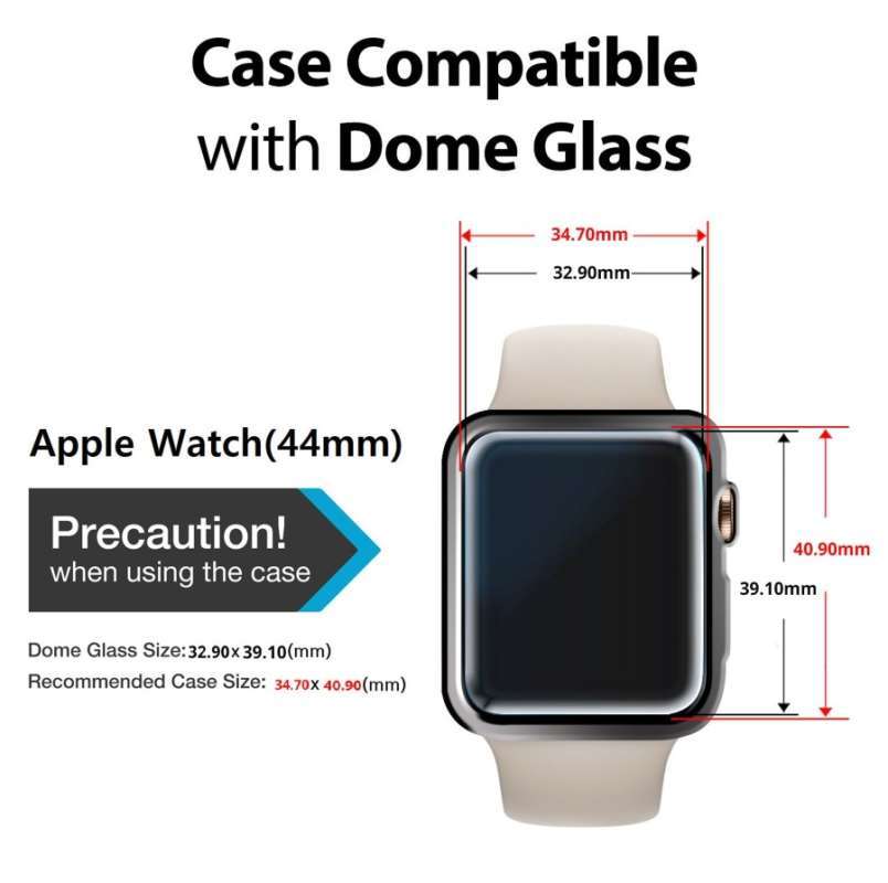 Whitestone dome glass cheap apple watch series 4