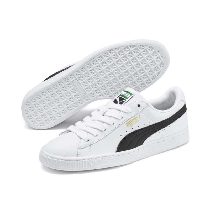 puma white basket classic lfs