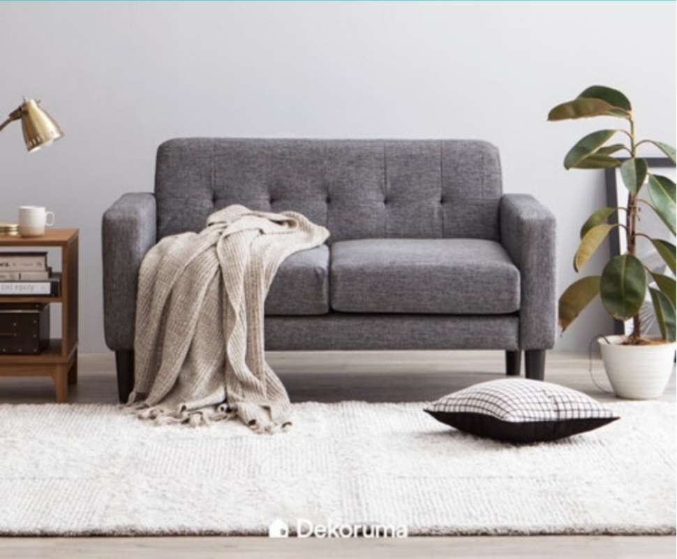 Dekoruma Hongo Sofa 2 Seater Kursi Tamu Sofa Minimalis Modern 2 Dudukan Terbaru Juli 2021 Harga Murah Kualitas Terjamin Blibli
