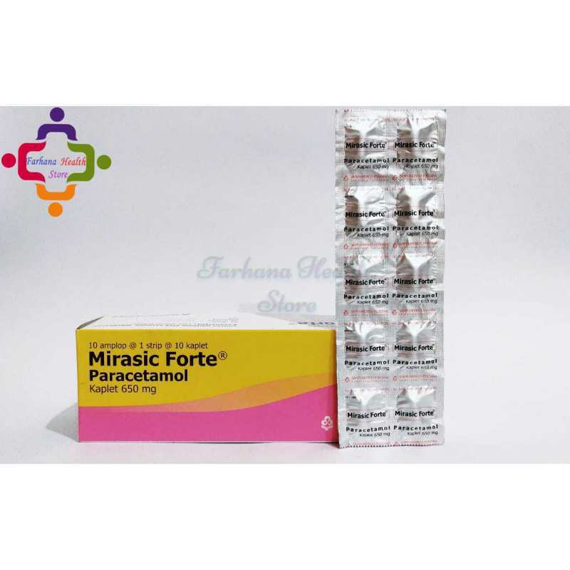 Mirasic paracetamol 500 mg obat apa