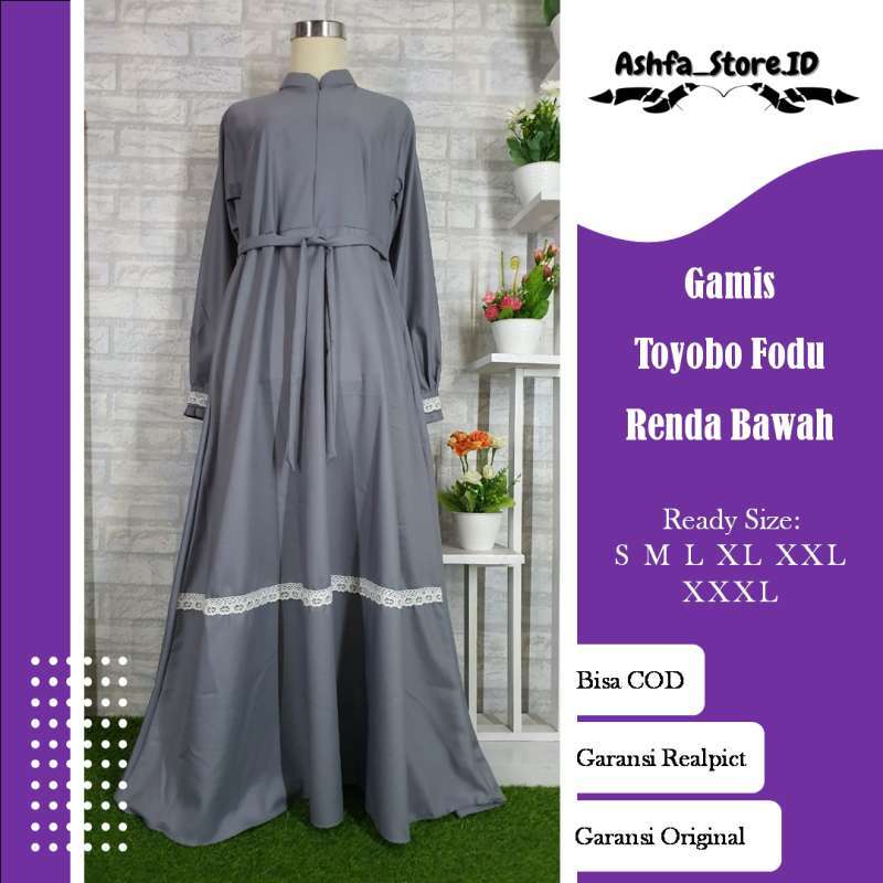 Jual Baju Gamis Dress Wanita Toyobo Fodu Premium Original Jumbo Polos Renda Busui Syar I Terbaru Online April 2021 Blibli Gamis brokat 30 baju gamis brokat terbaru 2021 mewah dipakai kondangan. baju gamis dress wanita toyobo fodu premium original jumbo polos renda busui syar i terbaru
