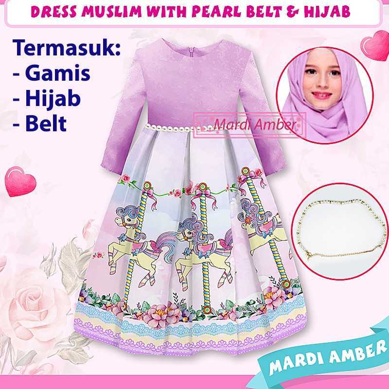 Jual Baju Lebaran Gamis Anak Unicorn Online April 2021 Blibli
