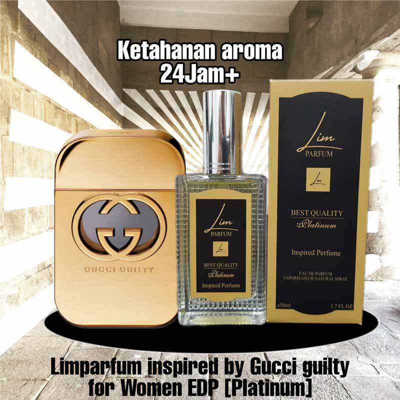 Jual Limparfum Inspired By Gucci Guilty Women Parfum Platinum Tahan Lama 50 Ml Online April 2021 Blibli