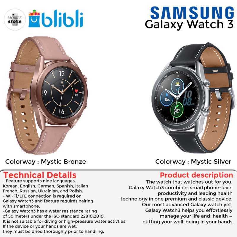 Jual Samsung Smartwatch Galaxy Watch 3 