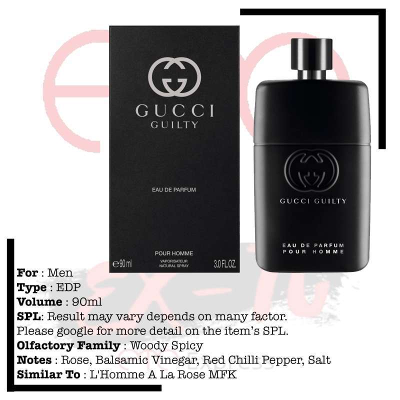 red gucci guilty