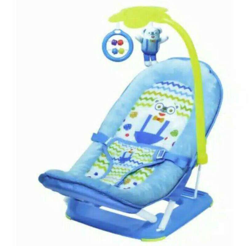 Jual Babyelle Fold Up Pocco Seat Kursi Santai Bayi Blue Terbaru Juli 2021 Blibli