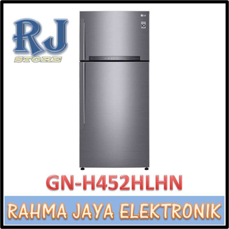 Lg Gn H452hlhn Kulkas 2d 437l Inverter Linear Door Cooling Silver Terbaru Juli 2021 Harga Murah Kualitas Terjamin Blibli