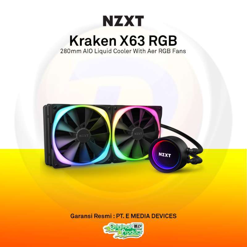 280mm AIO CPU Cooler With Aer RGB Fans 