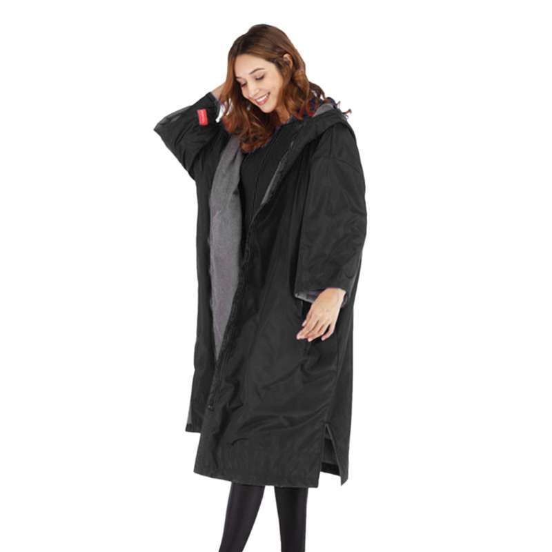 Fleece swimming robe clearance