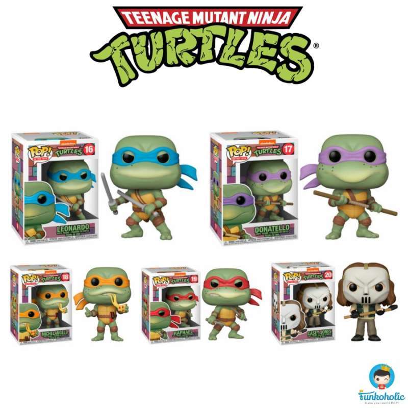 funko pop ninja turtles set