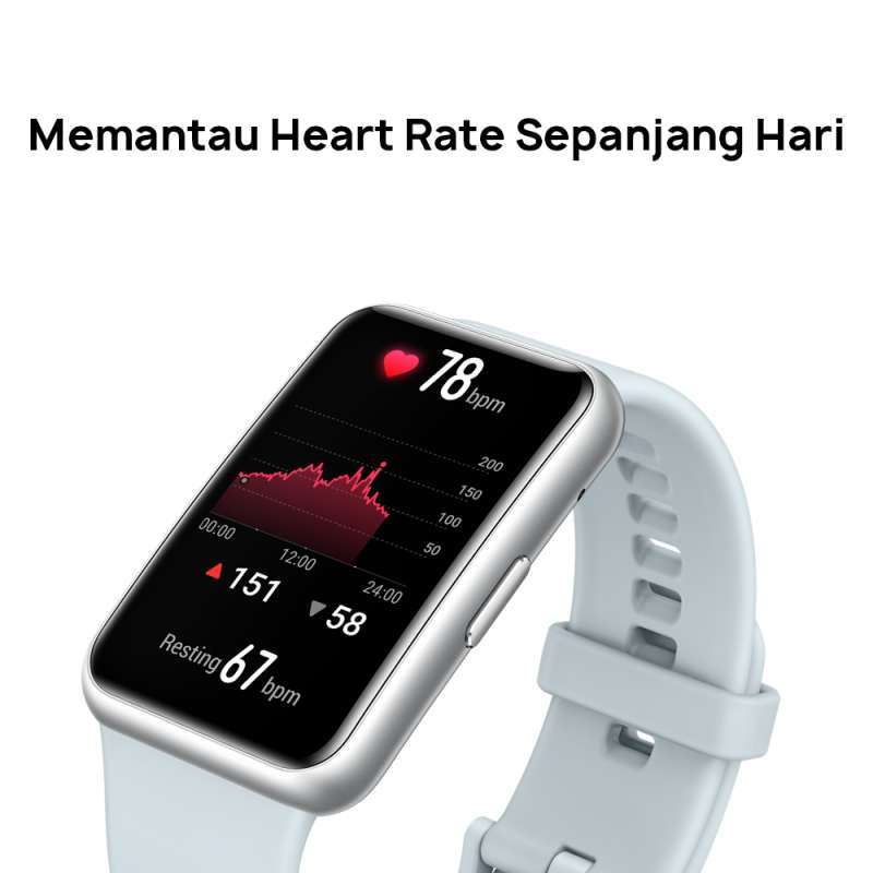 Promo HUAWEI WATCH FIT | Smartwatch | Pemantauan SpO2 24 Jam | 10 Days  Battery Life | 96 Workout Modes | AMOLED Display Diskon 30% di Seller Huawei  Official Store - Huawei Authorized ED | Blibli