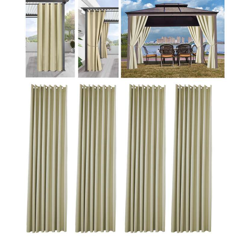 out door patio curtains