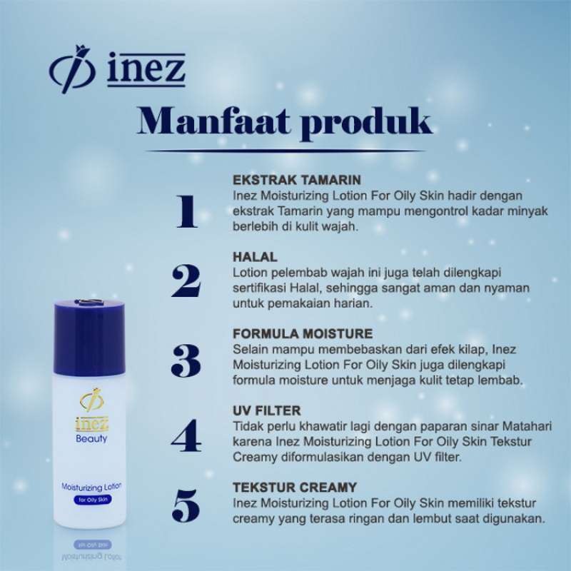 inez moisturizing cream for oily skin
