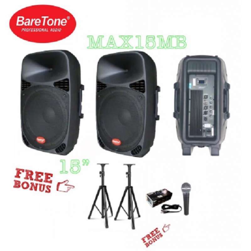 Jual Speaker Baretone Max15mb Original Max15mb Online Februari 2021 Blibli