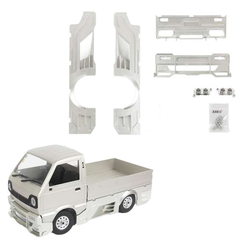 Car Body Encirclement Wide Body Upgrade DIY Accessories for WPL D12 RC Car Truck 