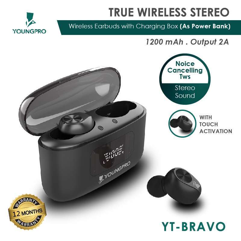 YOUNGPRO TWS BRAVO Earphone Wireless 