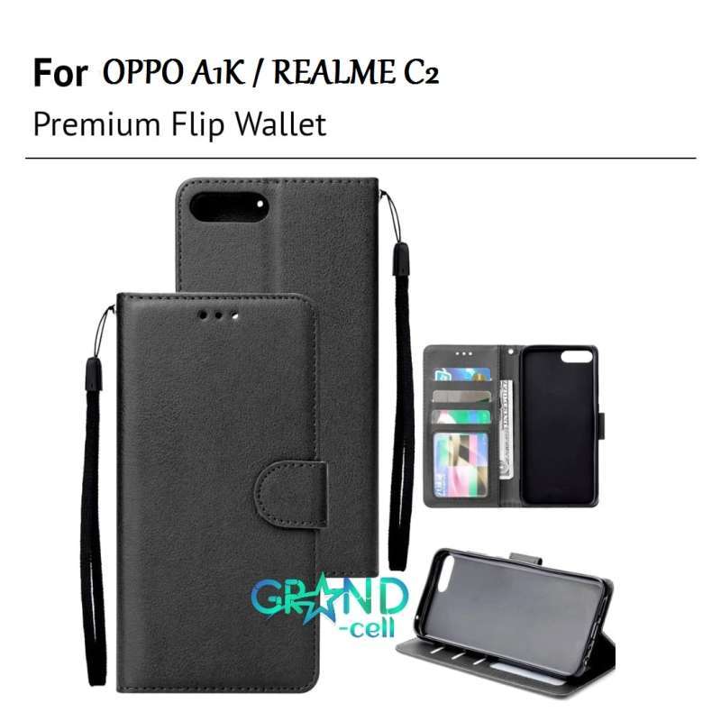 Realme c2 store flip cover