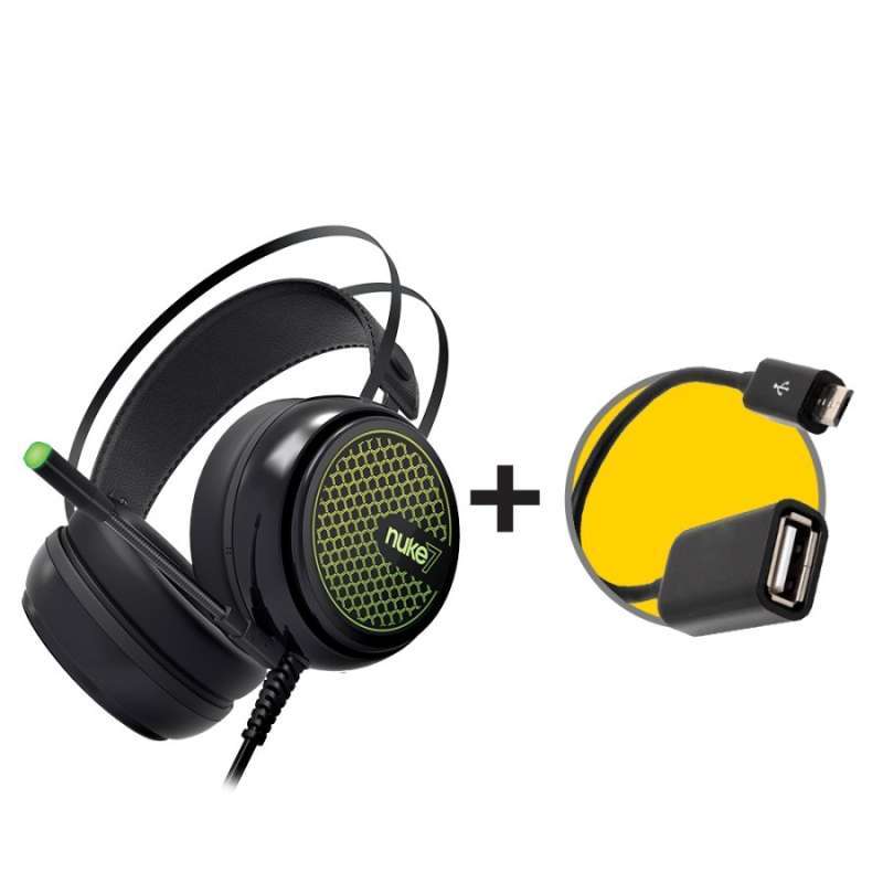 Promo Headset Gaming Armaggeddon Nuke 7 7 Colour Lighting