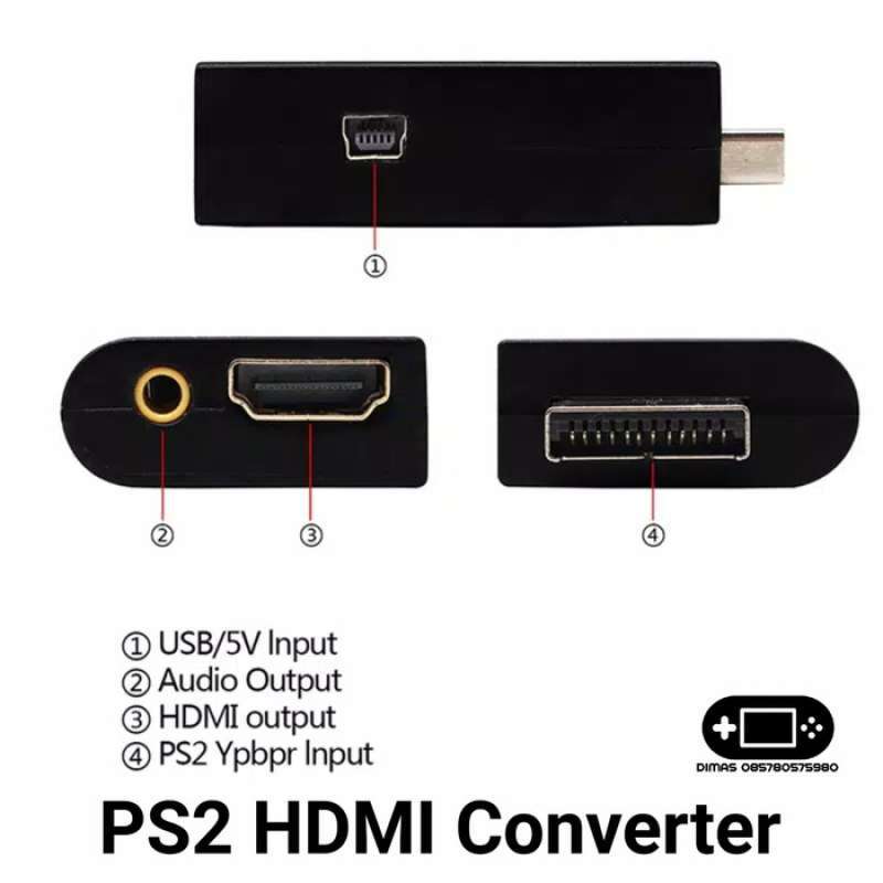 Av multi out discount ps2 to hdmi