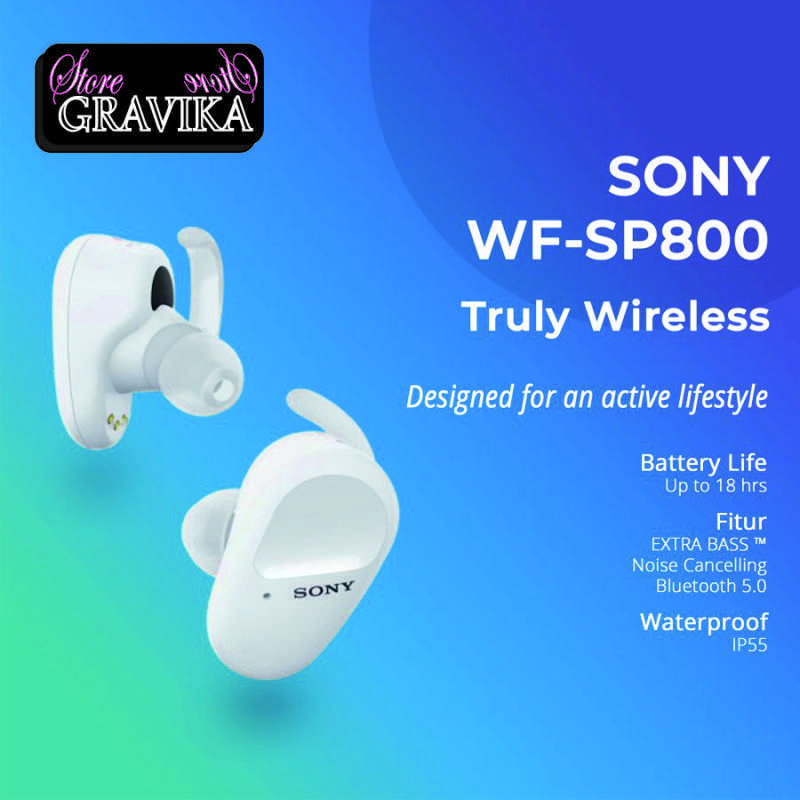 Jual Sony WF SP800N WF SP800N WFSP800N Noise Cancelling Sport