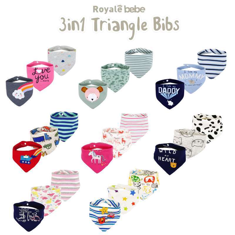 Jual Royale Bebe Celemek Bayi 3in1 Bib Segitiga Terbaru November 21 Harga Murah Kualitas Terjamin Blibli