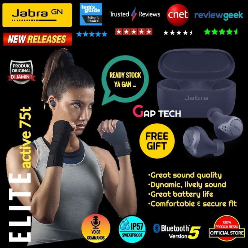 Jabra elite sales active 75t harga