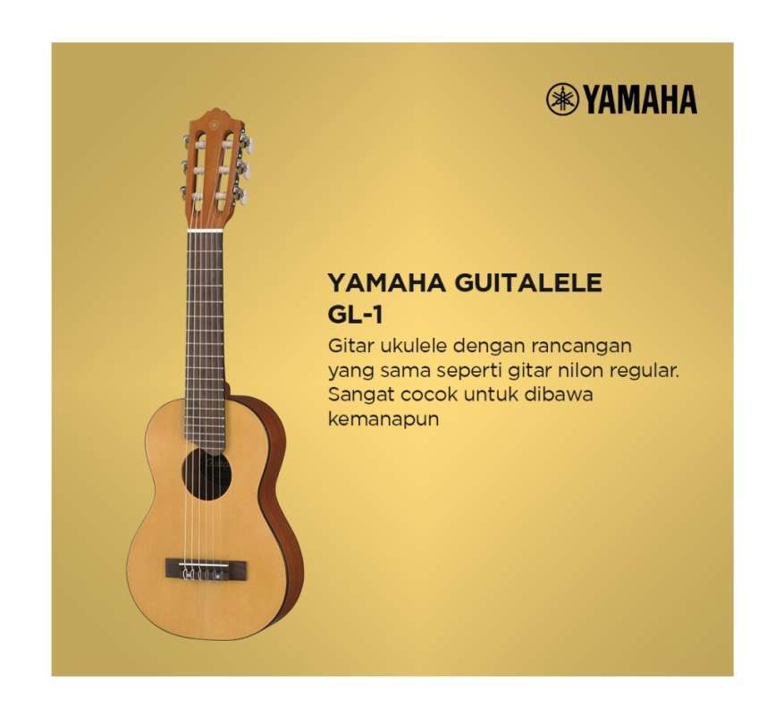 Jual Guitalele Yamaha GL1 Acoustic Guitar Gitalele di Seller ToukuYuu -  Indonesia | Blibli