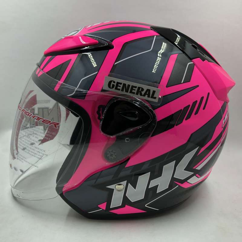 Helm full face clearance pink