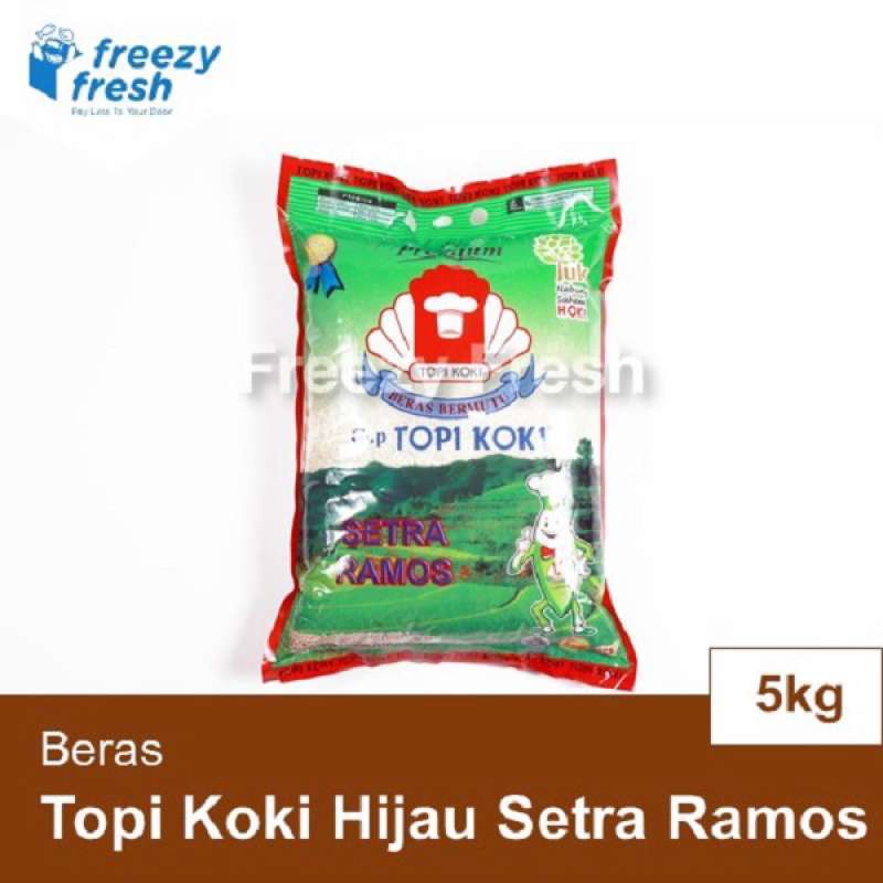 Jual Beras Topi Koki Sentra Ramos Per 1 Karung 5 Kg Murah Mei 2021 Jual Beras Topi Koki Sentra Ramos Per 1 Karung 5 Kg Murah Mei 2021